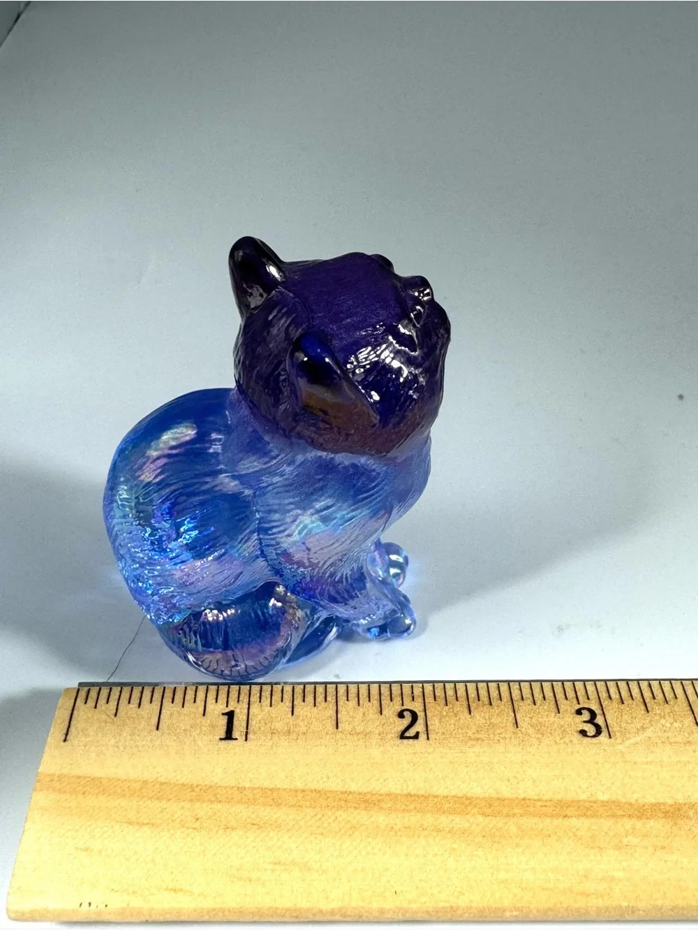 Moser Blue/Purple Iridescent Cat